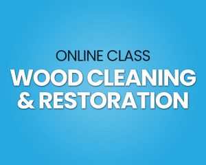 wood cleaning restoration training